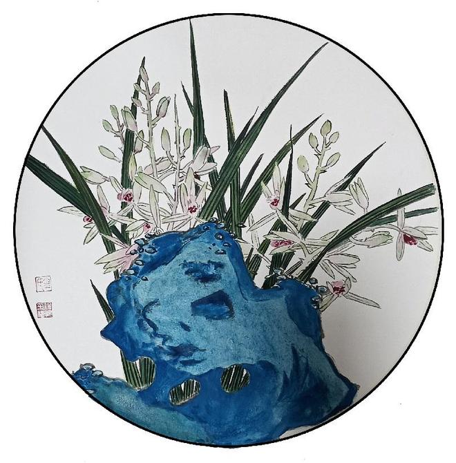 兰陵画家金保健作品赏析